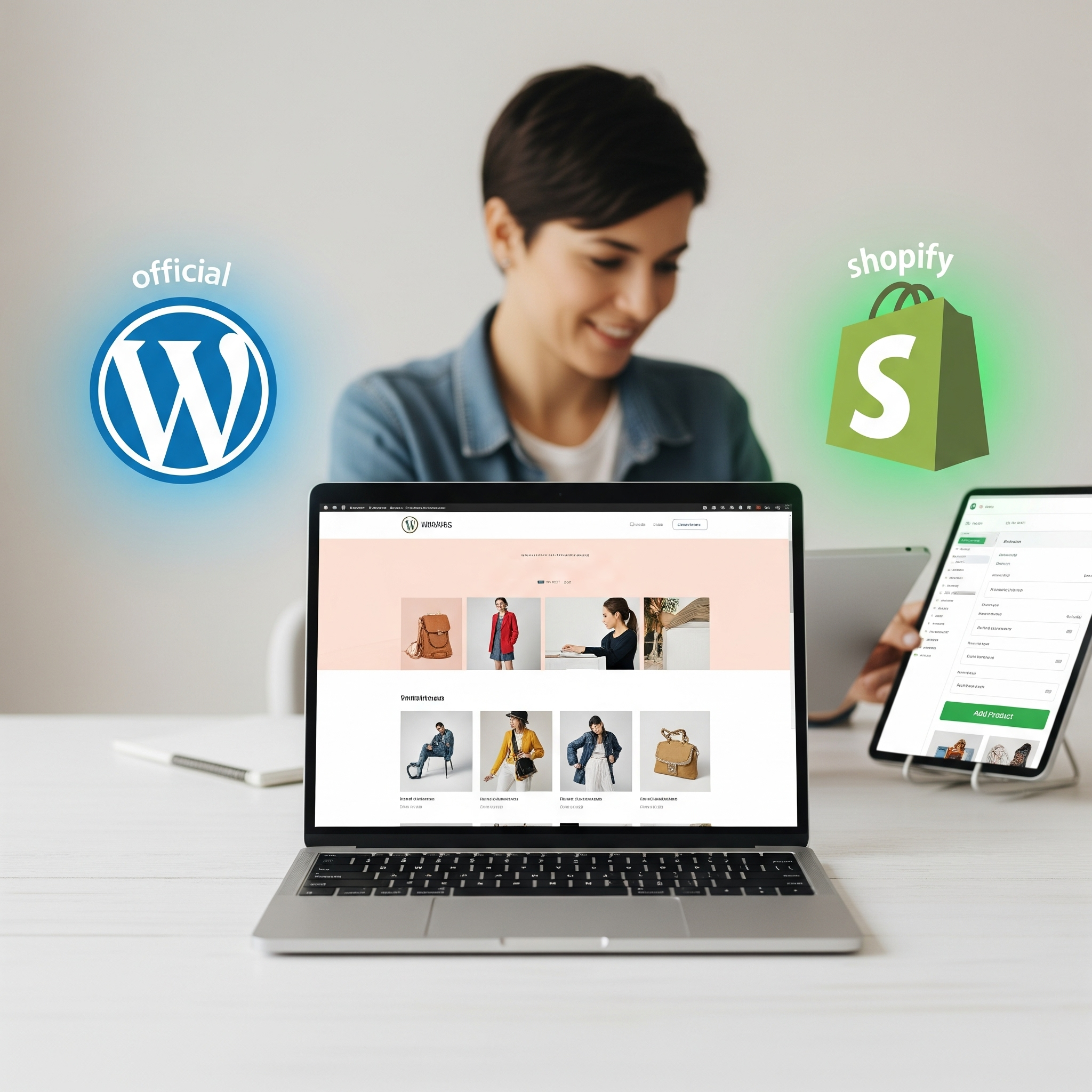Wordpress / Shopify